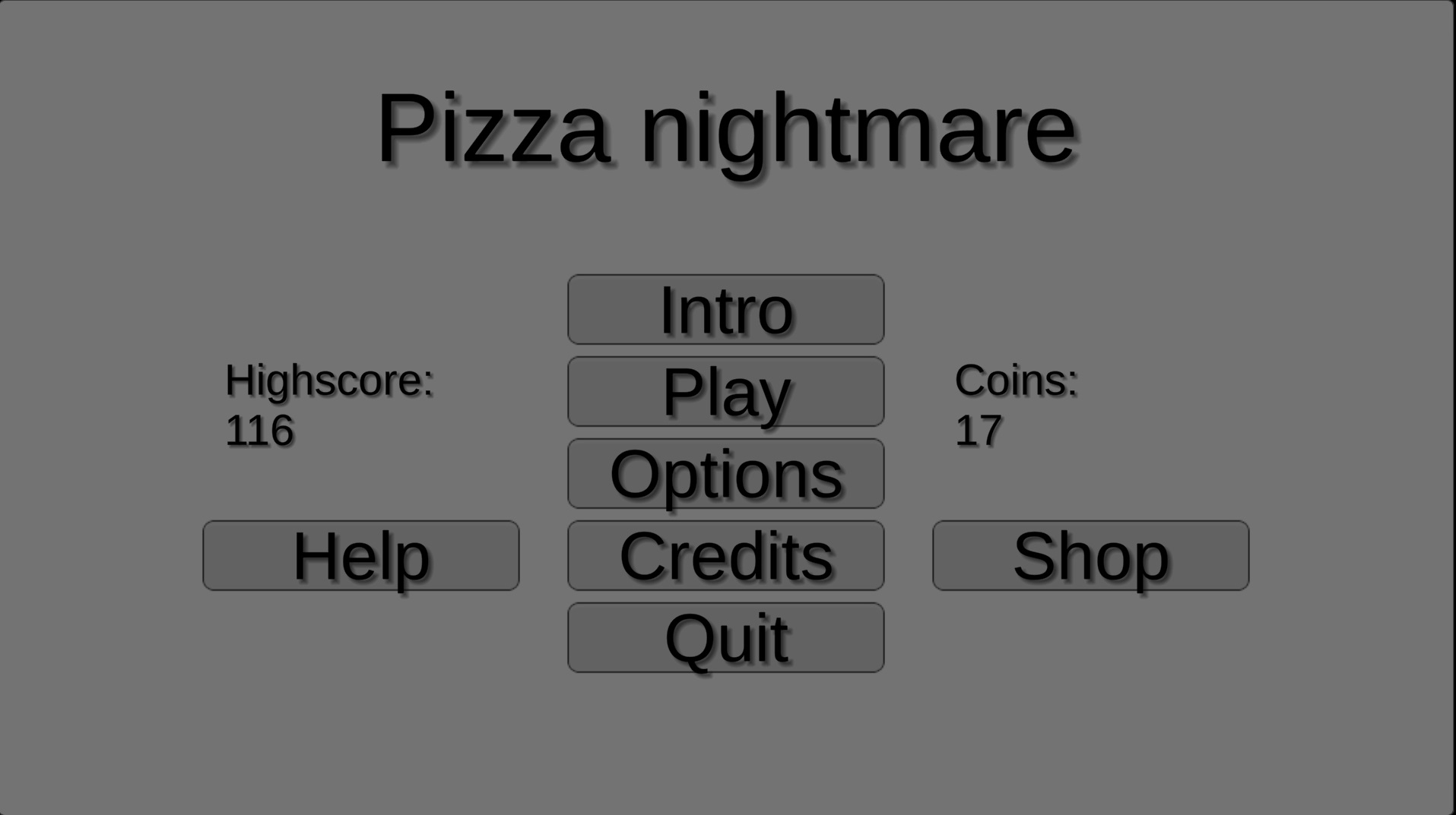 Main menu